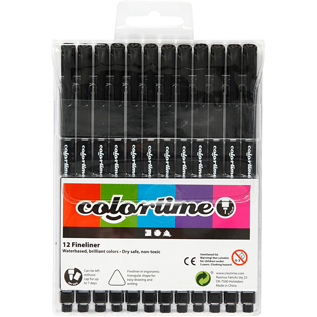 Colortime Fineliner Tusch