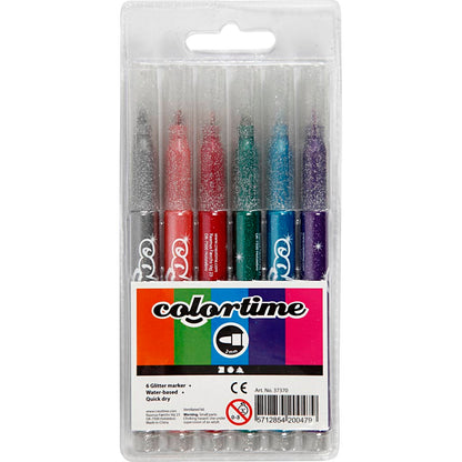 Colortime Glittertusch