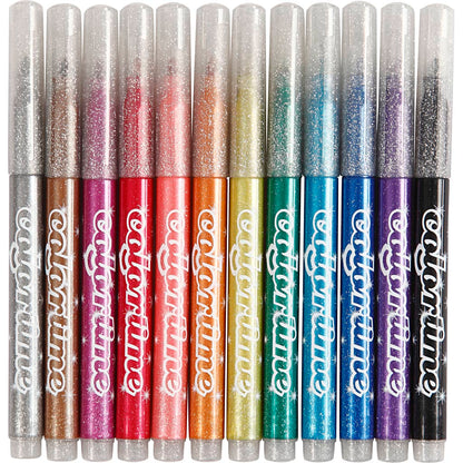 Colortime Glittertusch