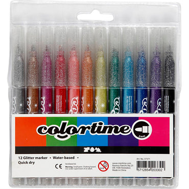 Colortime Glittertusch