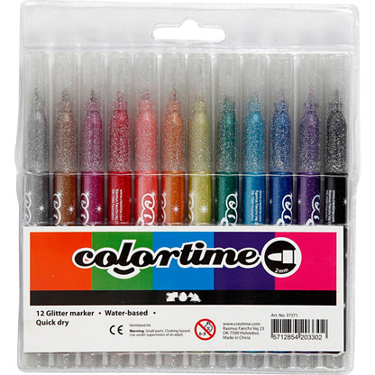 Colortime Glittertusch