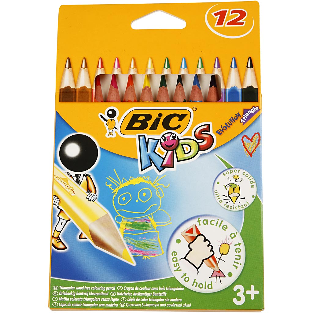 BIC Evolution Triangle Farveblyanter