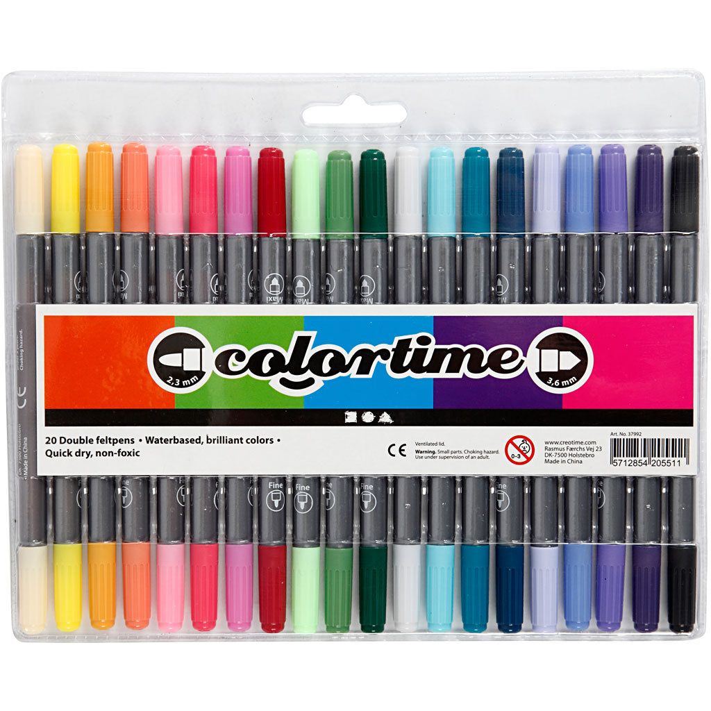 Colortime dobbelttusch
