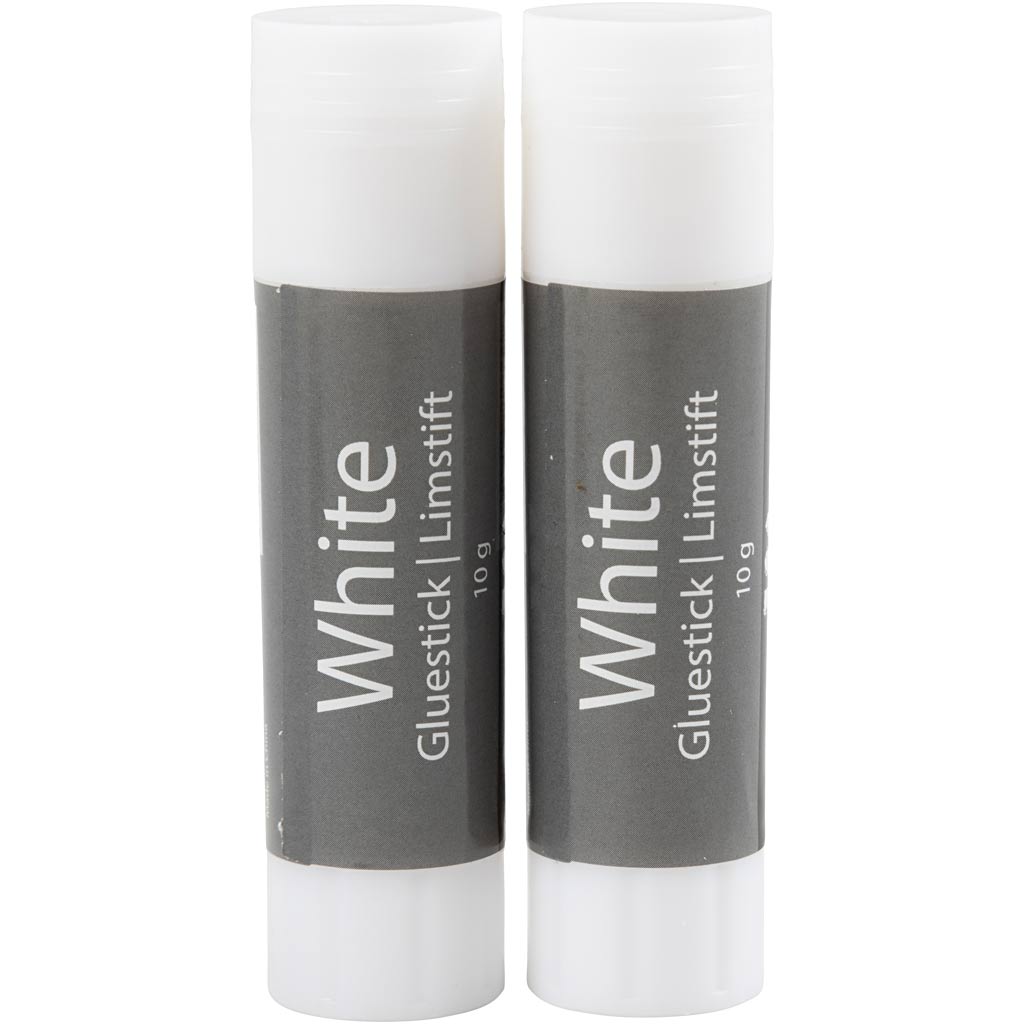 White Limstift