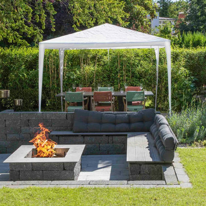 vidaXL pavillon 3 x 3 m hvid
