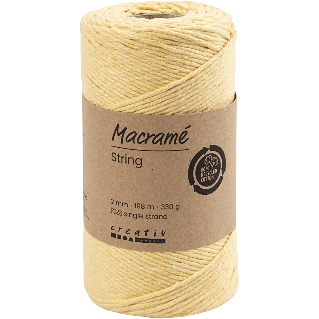 Macramé snor