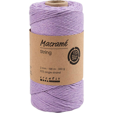 Macramé snor
