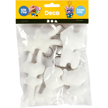 Stoffigurer med nøglering