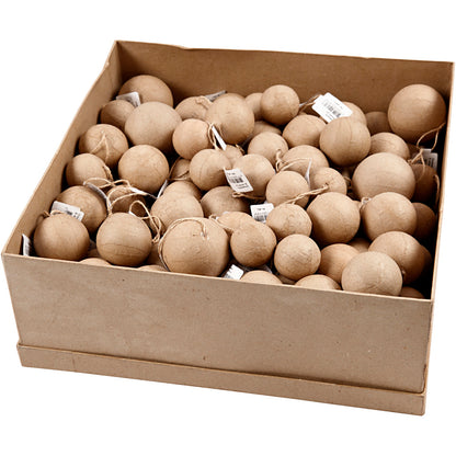 Kugler i papmache