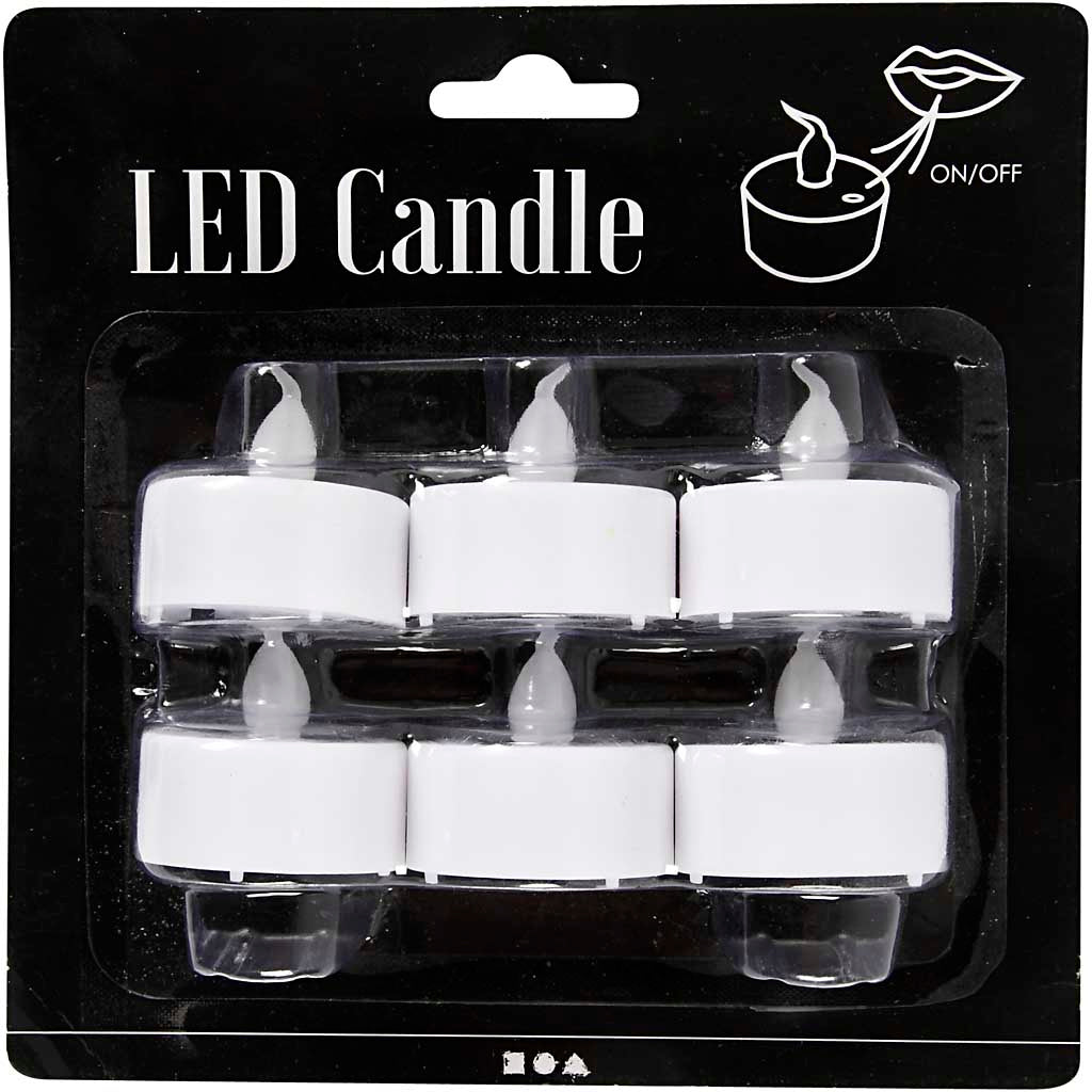 LED Fyrfadslys