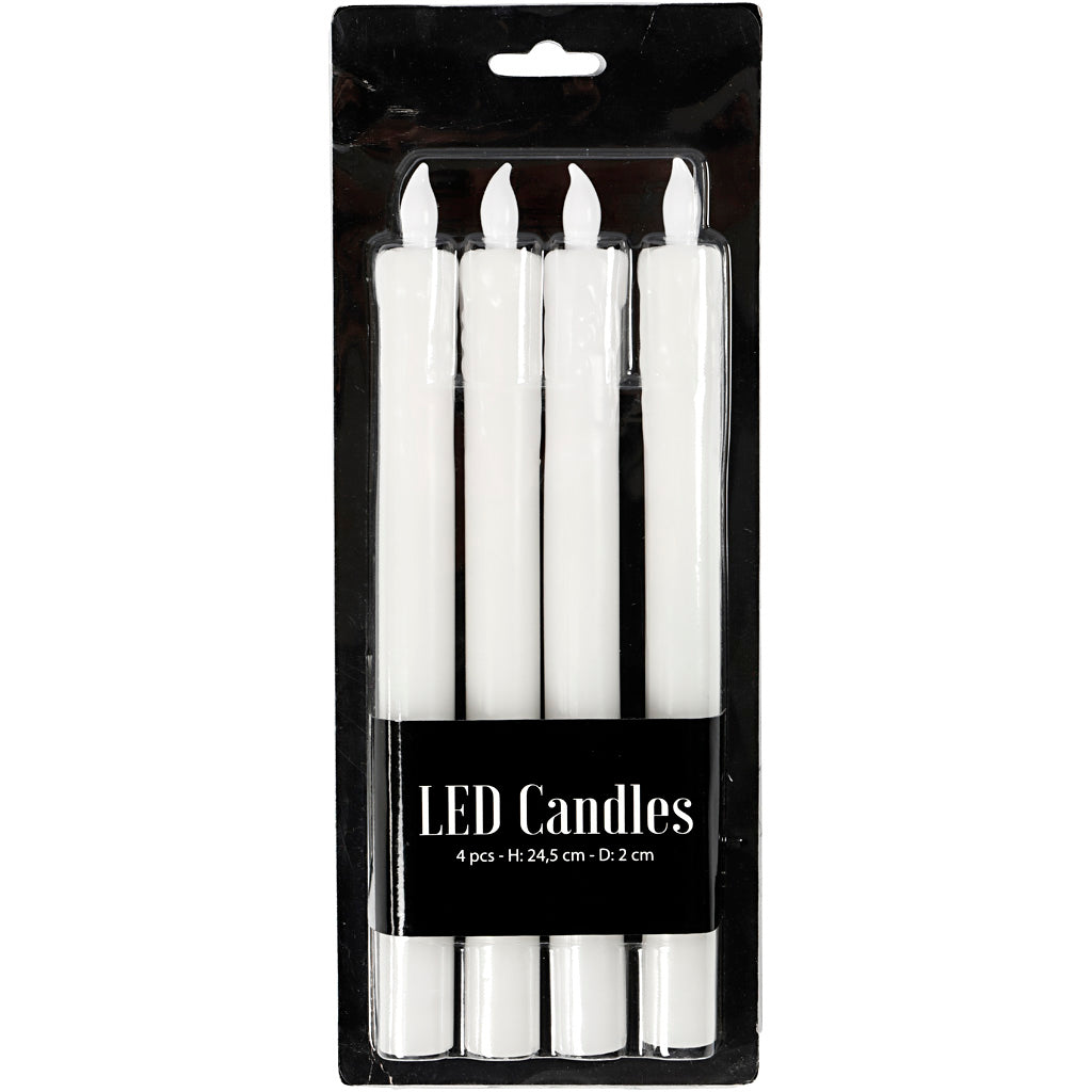 LED Stearinlys