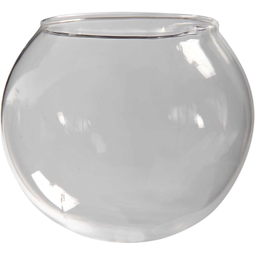 Kugleformet glasklokke
