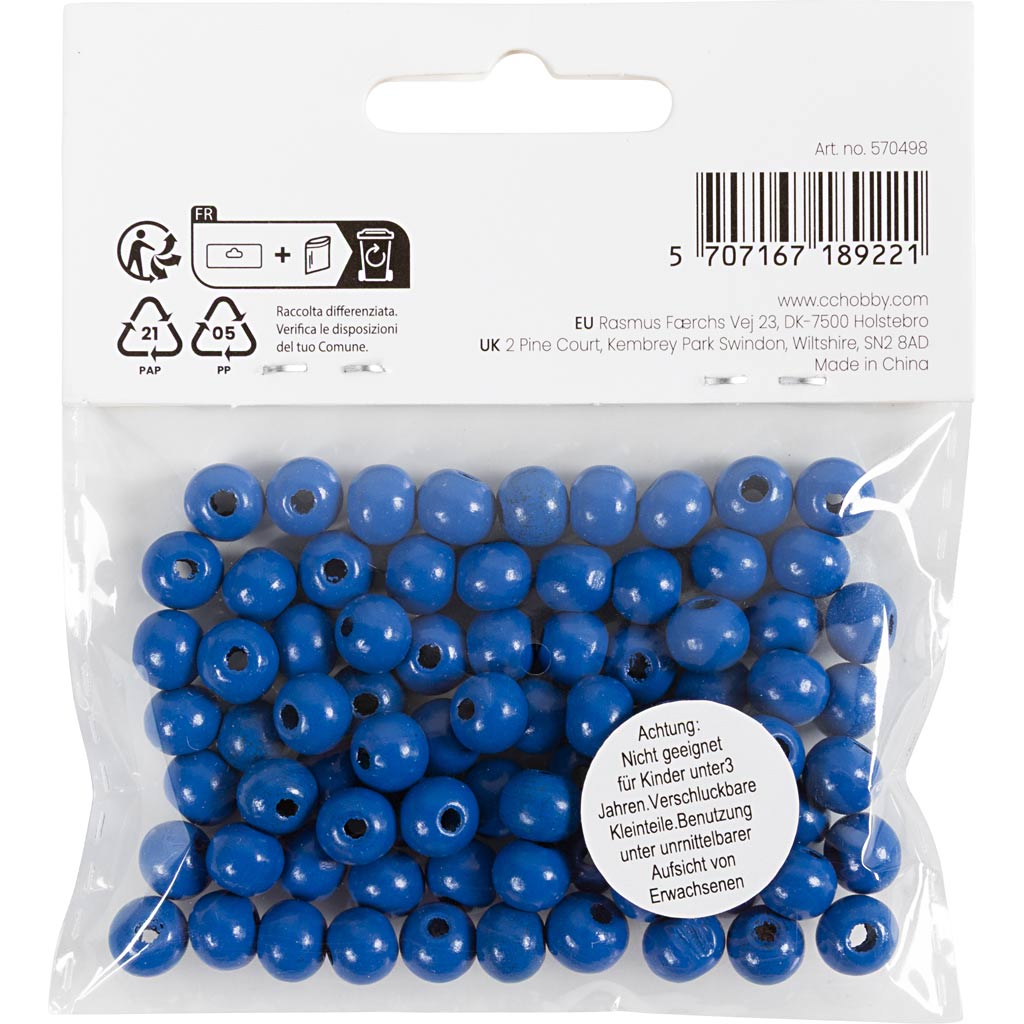 Træperler