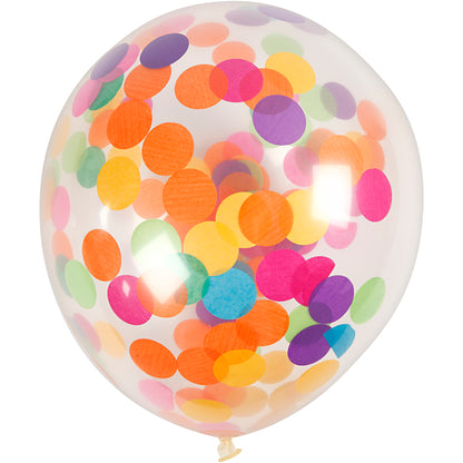 Balloner med konfetti
