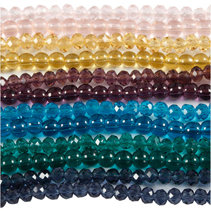 Glas- og facetperler