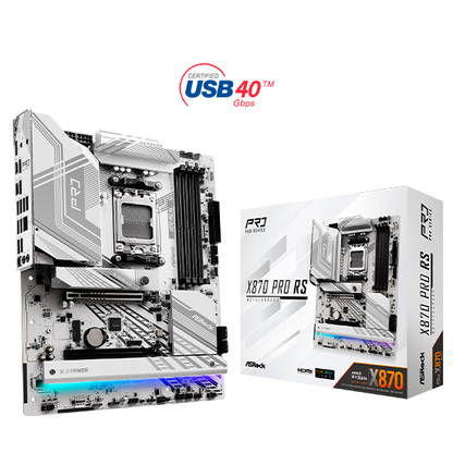 ASRock X870 PRO Motherboard ATX AM5 Socket DDR5