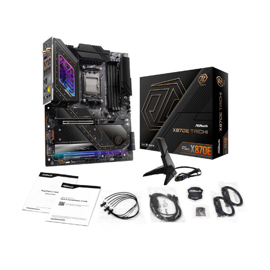 ASRock X870E Taichi WiFi Motherboard EATX AM5 Socket DDR5