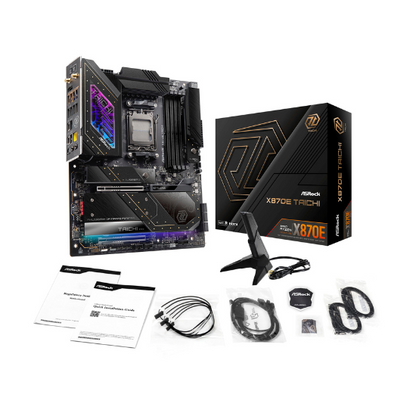 ASRock X870E Taichi WiFi Motherboard EATX AM5 Socket DDR5