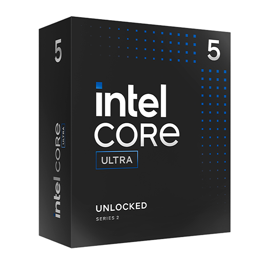 Intel Core Ultra 5-245KF Arrow Lake CPU - 5.2GHz 14-kerne - LGA1851 - Intel Boxed without heatsink/fan