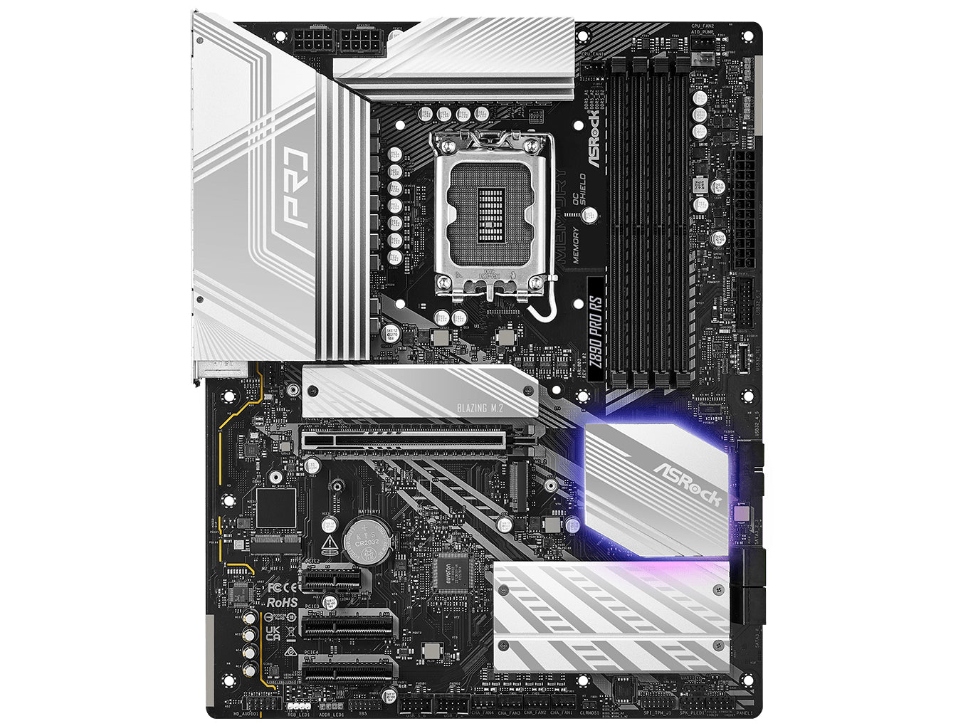 ASRock Z890 Pro RS Motherboard ATX LGA-1851 Intel Z890
