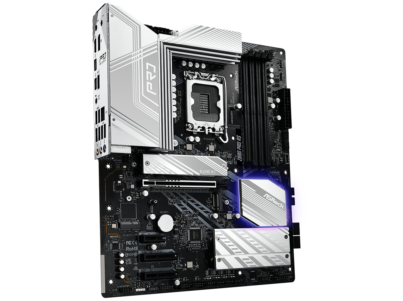 ASRock Z890 Pro RS Motherboard ATX LGA-1851 Intel Z890