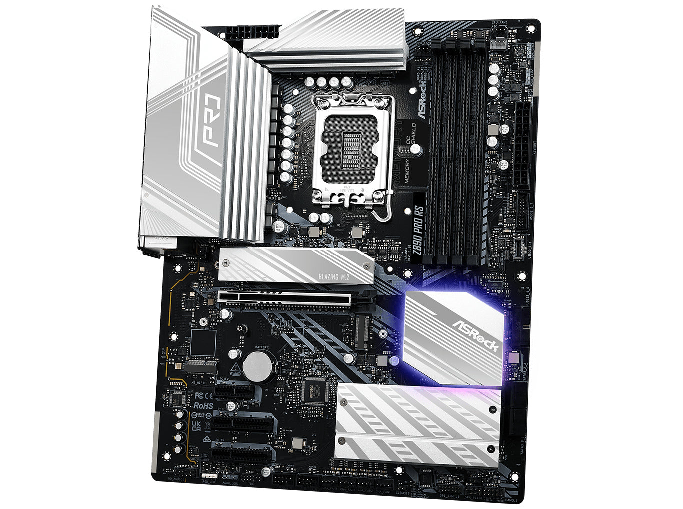 ASRock Z890 Pro RS Motherboard ATX LGA-1851 Intel Z890