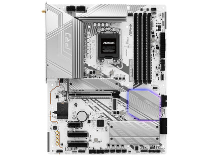 ASRock Z890 Pro RS WIFI White Motherboard ATX LGA-1851 Intel Z890