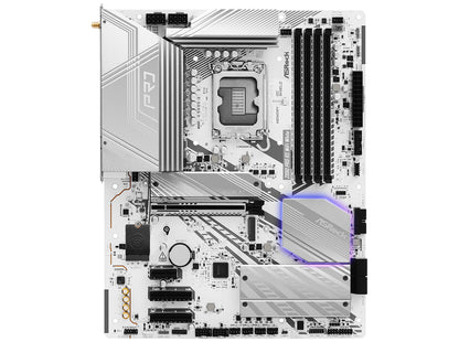 ASRock Z890 Pro RS WIFI White Motherboard ATX LGA-1851 Intel Z890