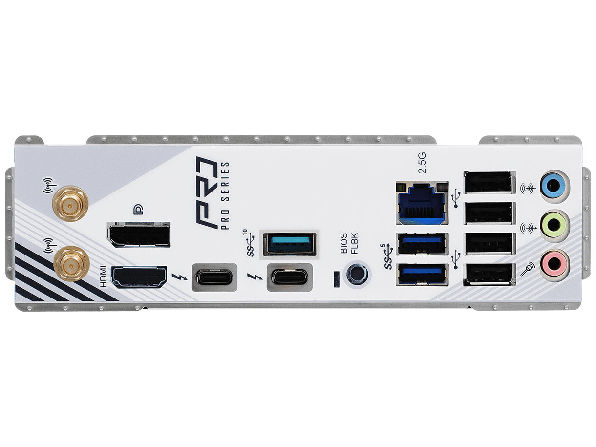 ASRock Z890 Pro RS WIFI White Motherboard ATX LGA-1851 Intel Z890