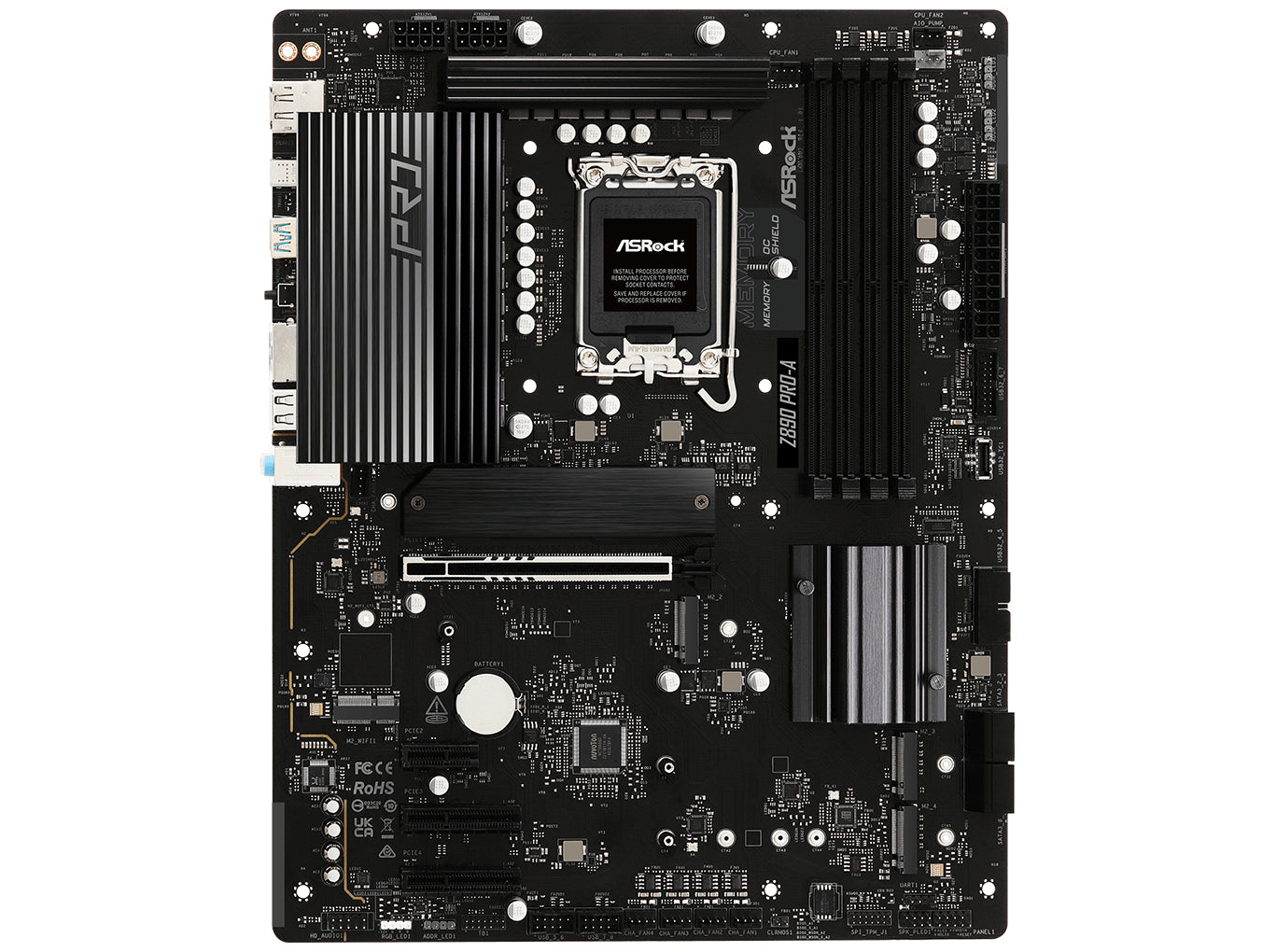 ASRock Z890 Pro-A Motherboard ATX LGA-1851 Intel Z890