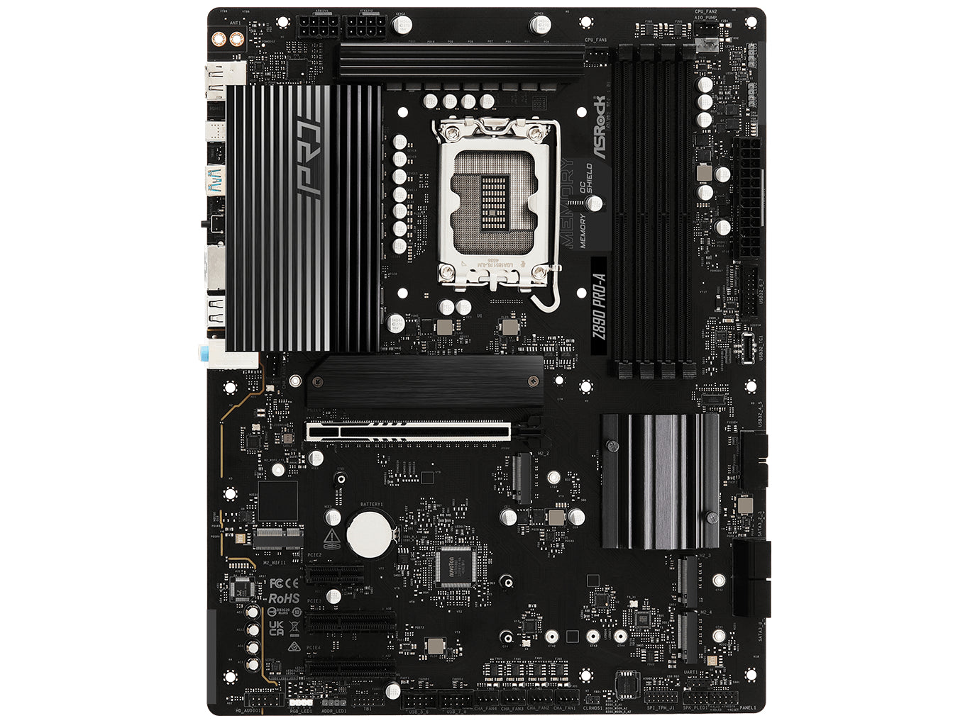 ASRock Z890 Pro-A Motherboard ATX LGA-1851 Intel Z890