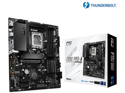 ASRock Z890 Pro-A Motherboard ATX LGA-1851 Intel Z890