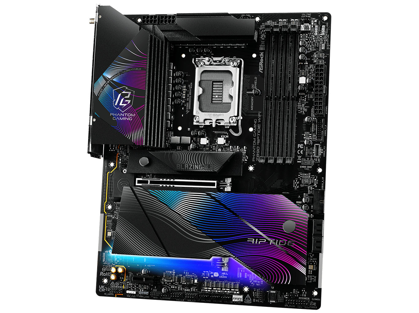 ASRock Z890 Riptide WIFI Motherboard ATX LGA-1851 Intel Z890