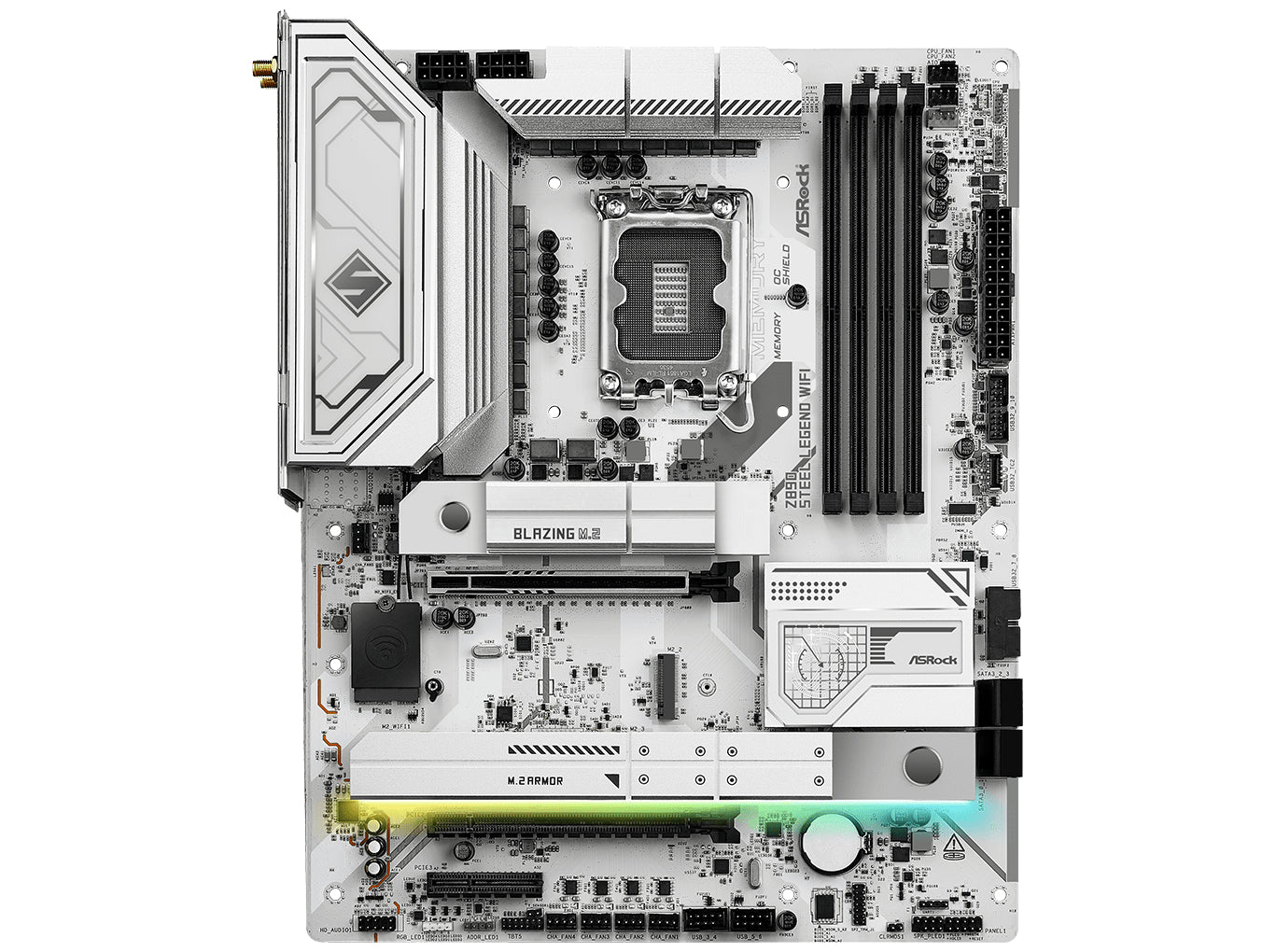 ASRock Z890 Steel Legend WIFI Motherboard ATX LGA-1851 Intel Z890