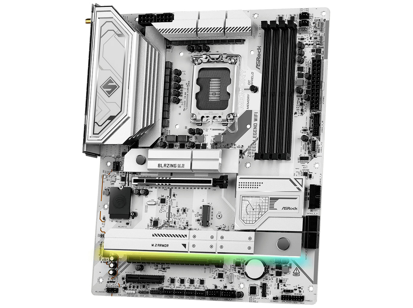 ASRock Z890 Steel Legend WIFI Motherboard ATX LGA-1851 Intel Z890