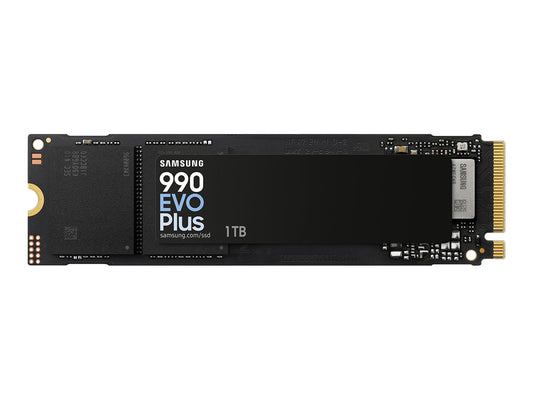 Samsung 990 EVO Plus Solid state-drev MZ-V9S1T0BW 1TB M.2 PCIe 5.0 x2 (NVMe)