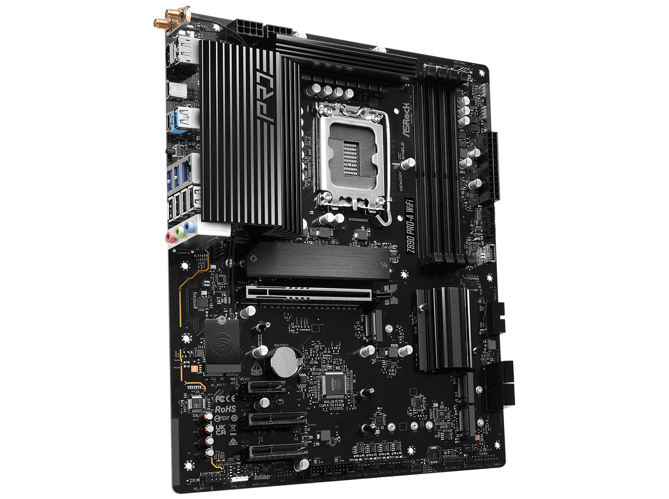 ASRock Z890 Pro-A Wi-Fi Motherboard ATX LGA-1851 Intel Z890