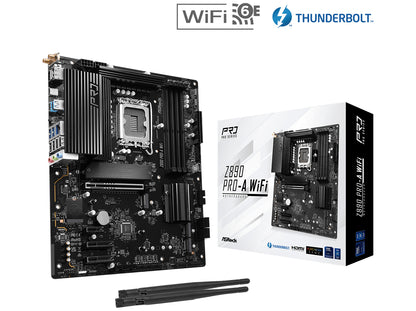 ASRock Z890 Pro-A Wi-Fi Motherboard ATX LGA-1851 Intel Z890