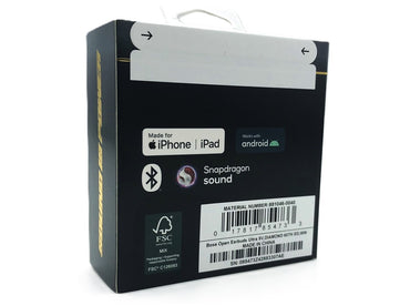 Bose Ultra Open Trådløs Ægte trådløse øretelefoner Beige Hvid