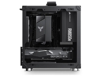 Jonsbo C6-ITX Lille formfaktor Mini ITX Ingen strømforsyning Sort