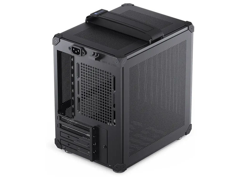 Jonsbo C6-ITX Lille formfaktor Mini ITX Ingen strømforsyning Sort