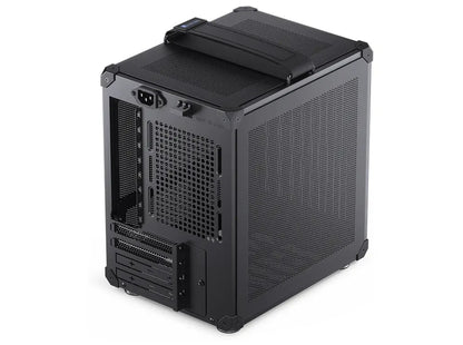 Jonsbo C6-ITX Lille formfaktor Mini ITX Ingen strømforsyning Sort