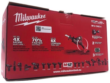 Milwaukee M12CHZ-0 Bajonetsav Uden batteri Intet batteri
