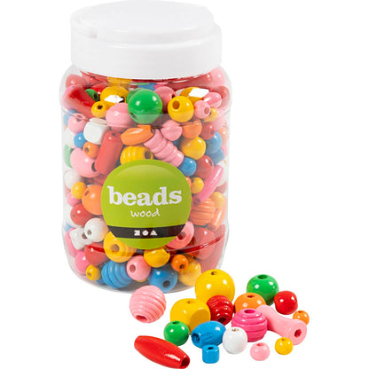 Træperler