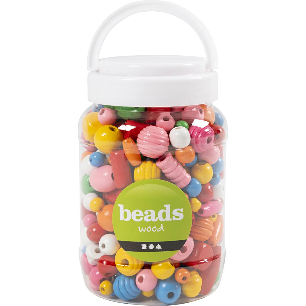 Træperler