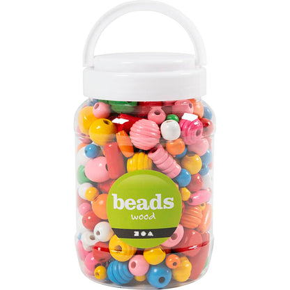 Træperler