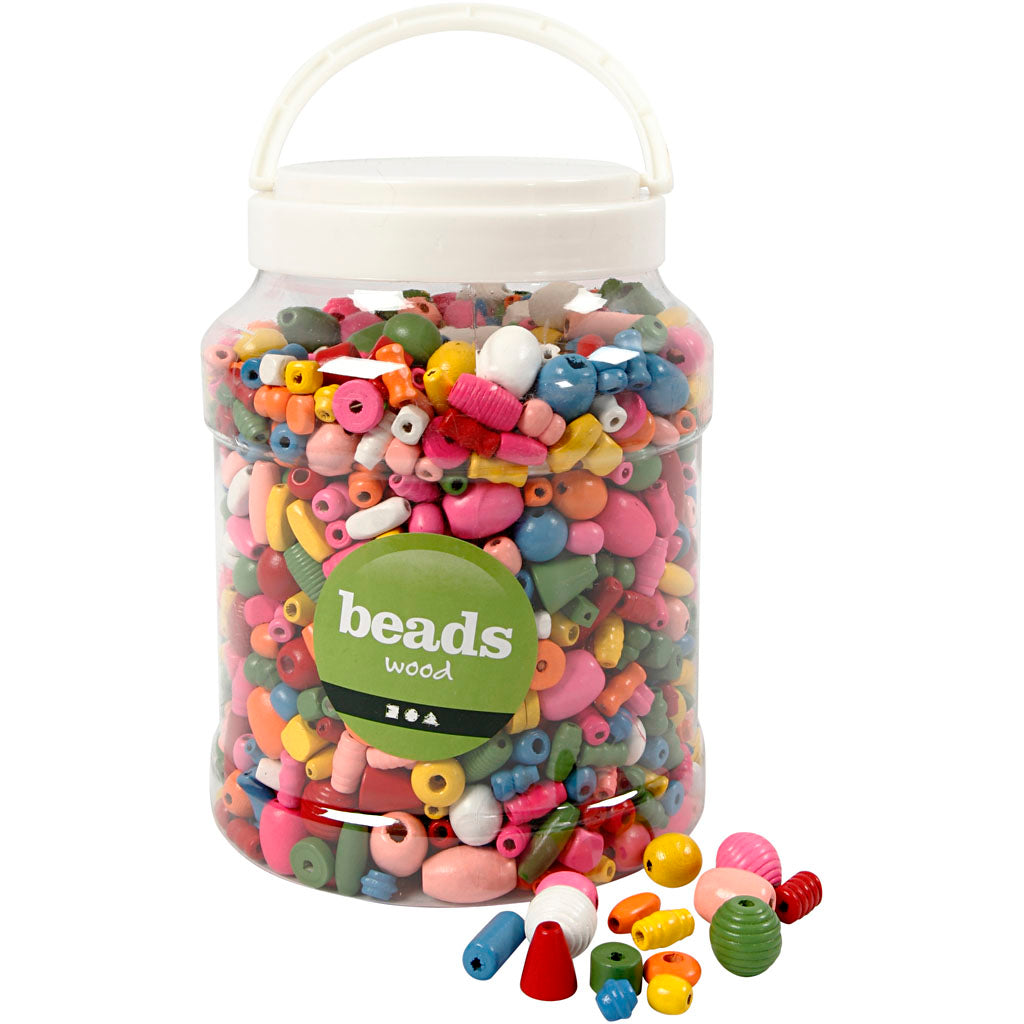 Træperler