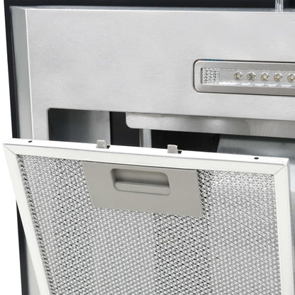 ø-emhætte 90 cm rustfrit stål 756 m³/t LED