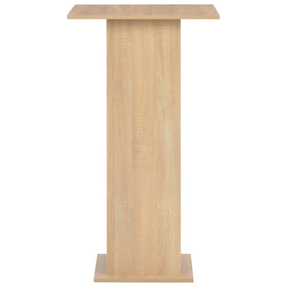 barbord 60x60x110 cm egetræsfarve