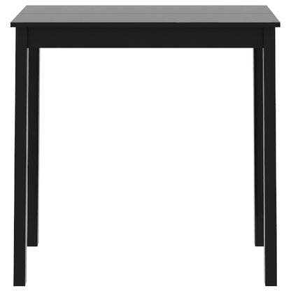 barbord 115x55x107 cm MDF sort
